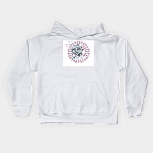 ...Pink Like Blood Kids Hoodie